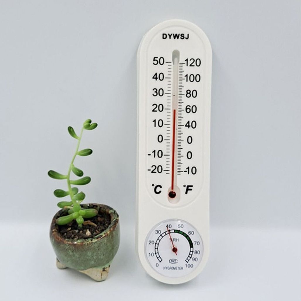 벽걸이 아날로그 플라스틱 온습도계 알콜온도계