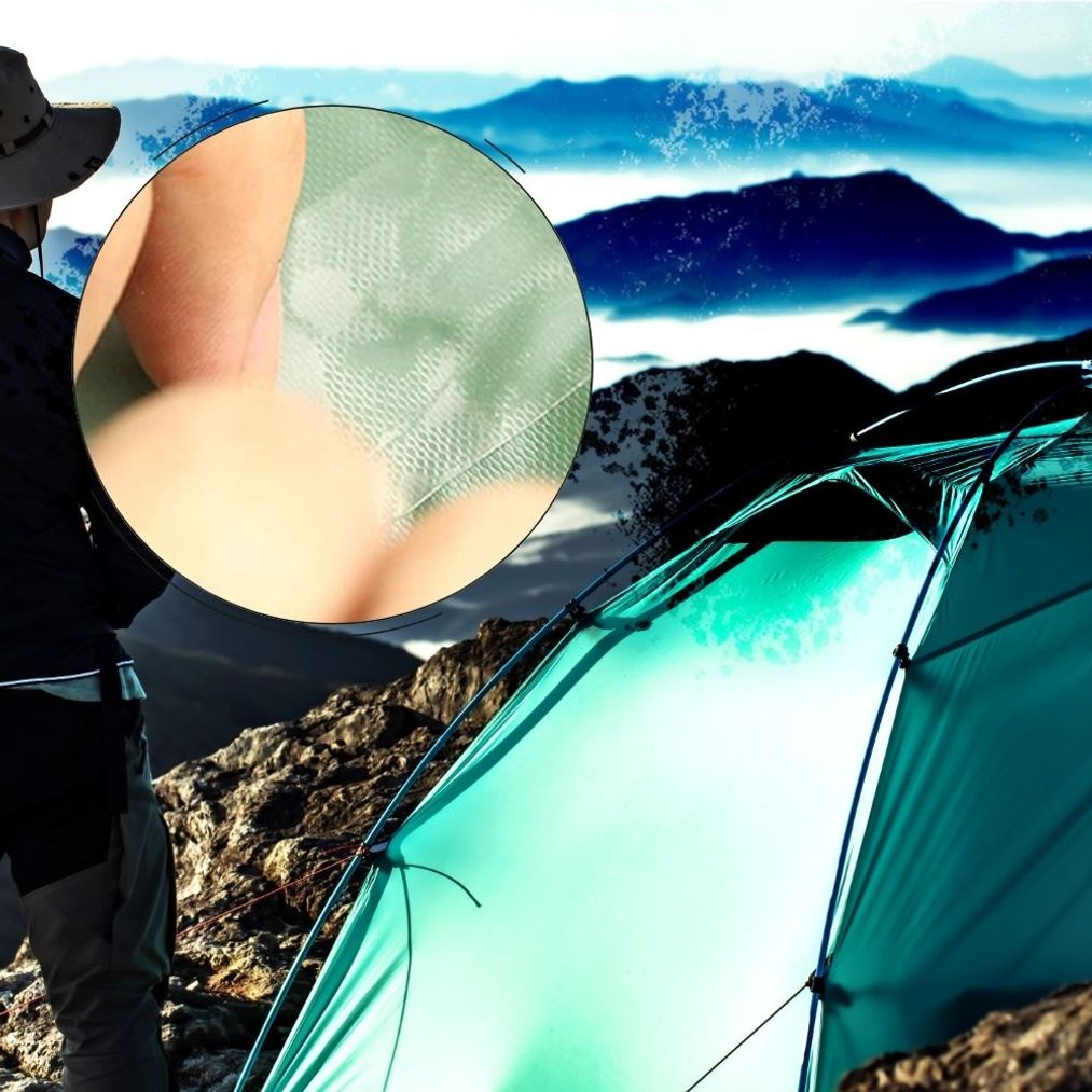 TPU 사각 텐트수선패치 7cm 3매