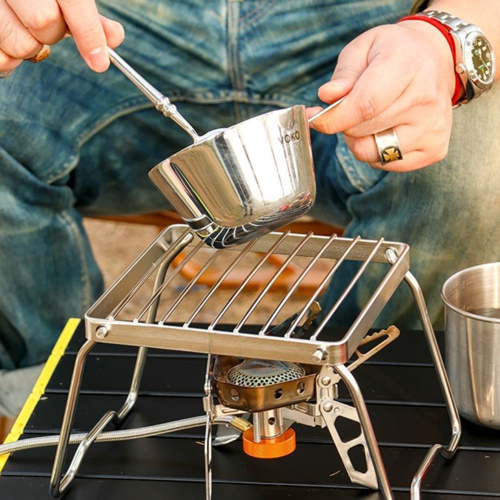 캠핑용 버너 그리들 받침대