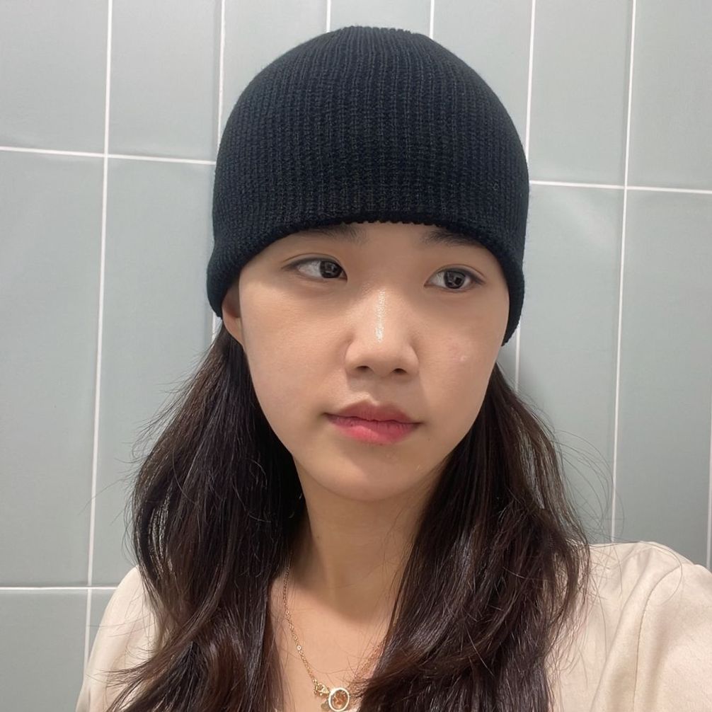 남녀공용 숏비니 와치캡 니트모자 블랙