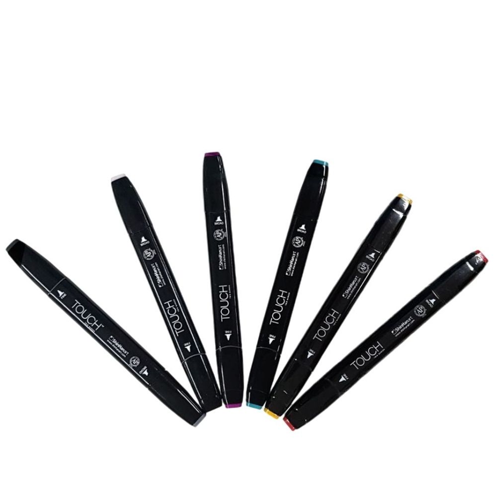 뉴터치트윈마카 R12 코랄레드 Coral Red 1개