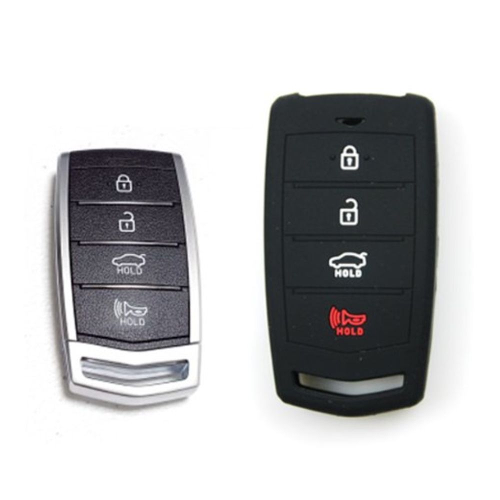 제네시스 EQ900 실리콘 스마트키케이스 O타입