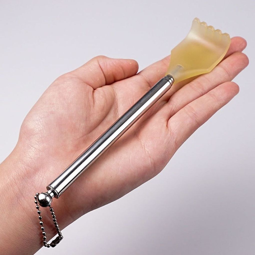 4단접이식 휴대용효자손