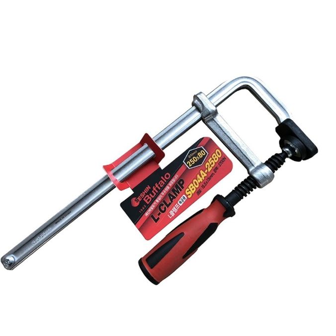 L클램프(목공용) SB04A-2580 (250x80)