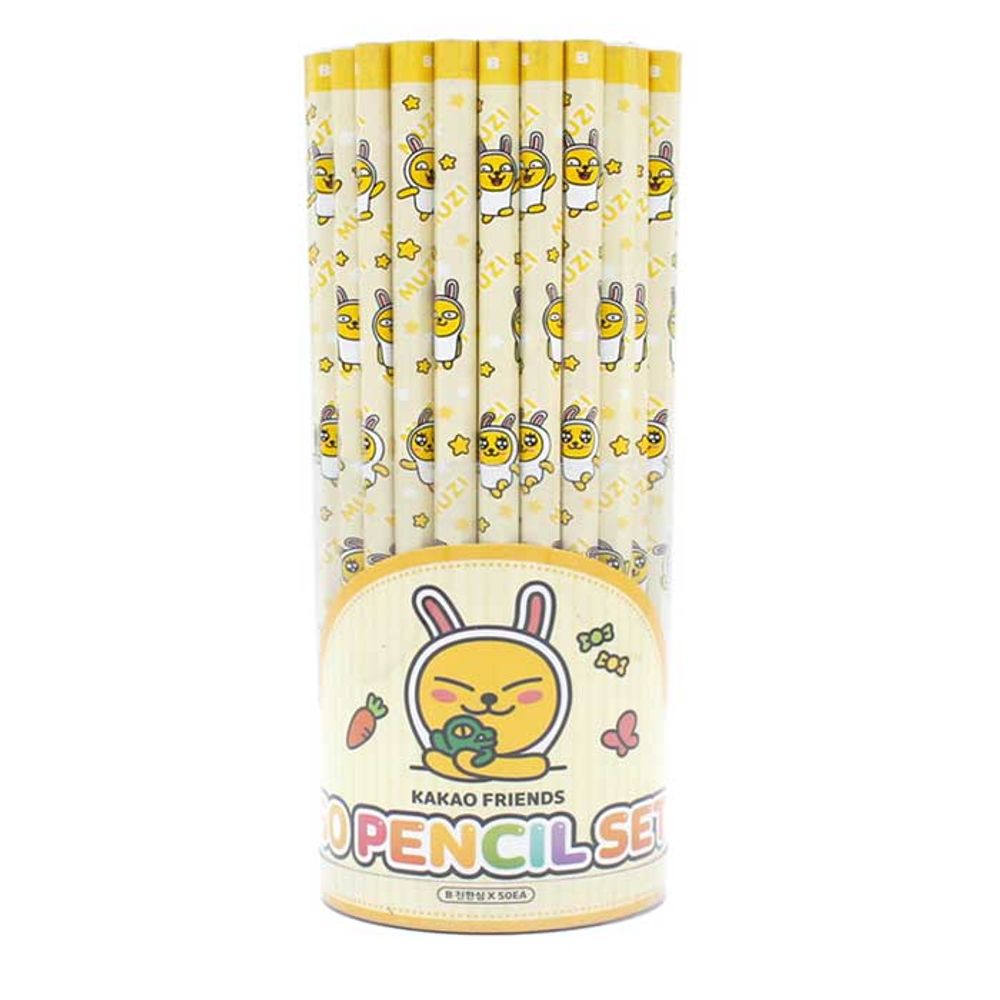 카카오프렌즈 연필세트 50개입 1세트 무지