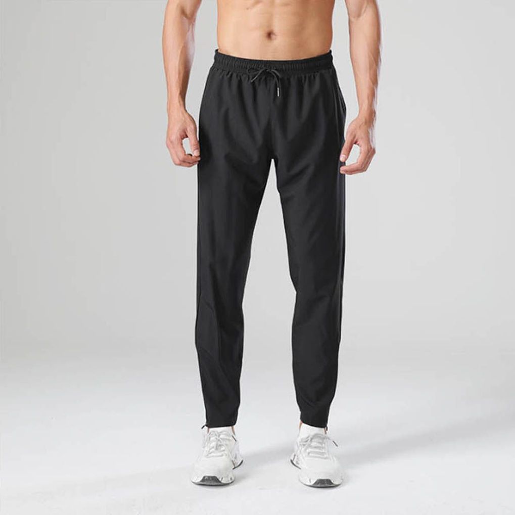 남성 슬림핏바지 발목지퍼 허리밴딩팬츠 코디