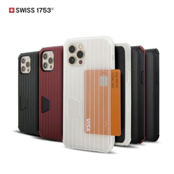 갤럭시S21플러스 핸드폰케이스 카드수납 스위스 케리어범퍼케이스 SM-G996