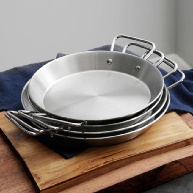 키친아트 빠에야팬 스텐 파스타 냄비 감바스팬 26cm