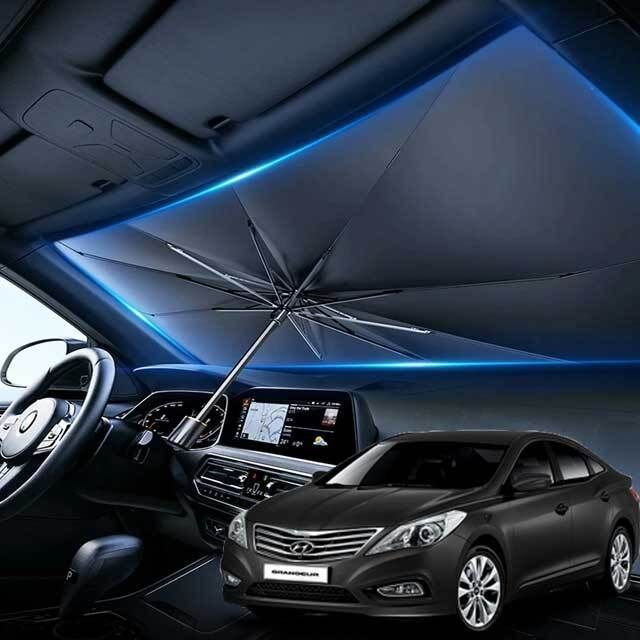 그랜저HG 우산형 햇빛가리개 차량용 앞유리커버 암막