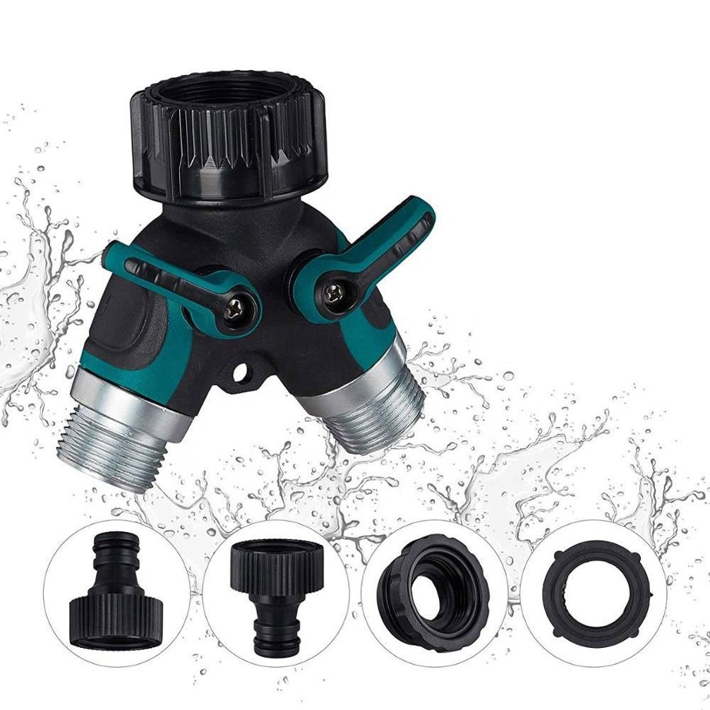 Y형 고급형 수도 호스분배기 2구