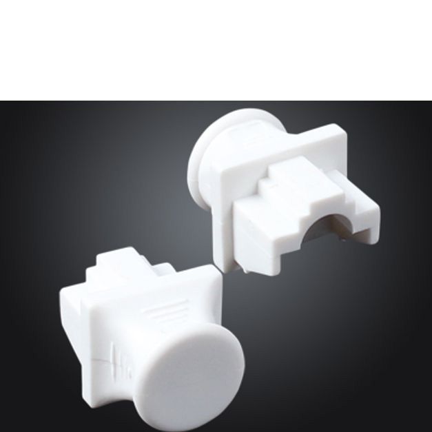 RJ45 포트 보호캡 랜포트 보호 케이스 화이트 1개