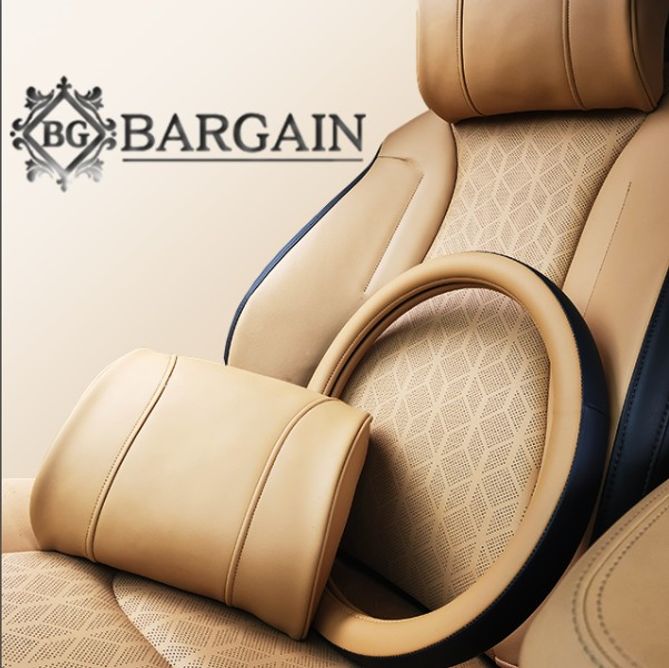 트래버스 투톤 핸들커버 소프트 가죽 목쿠션 패키지