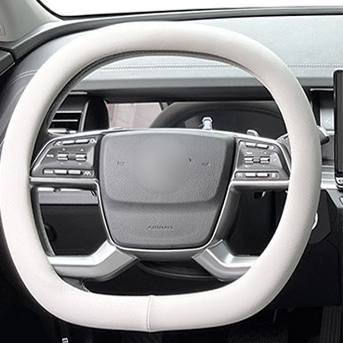 옵티마 리갈 02년~05년 D컷 가죽 핸들커버 그레이