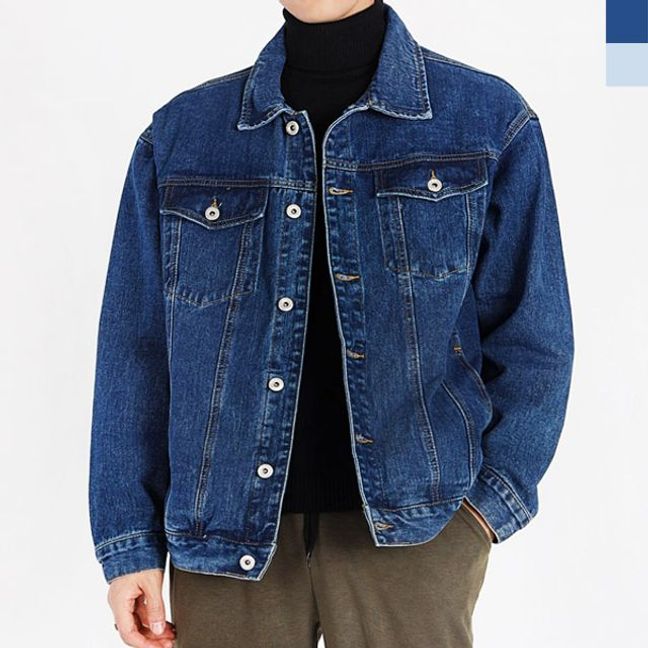 뽀얌 남성 베이직 기본청자켓