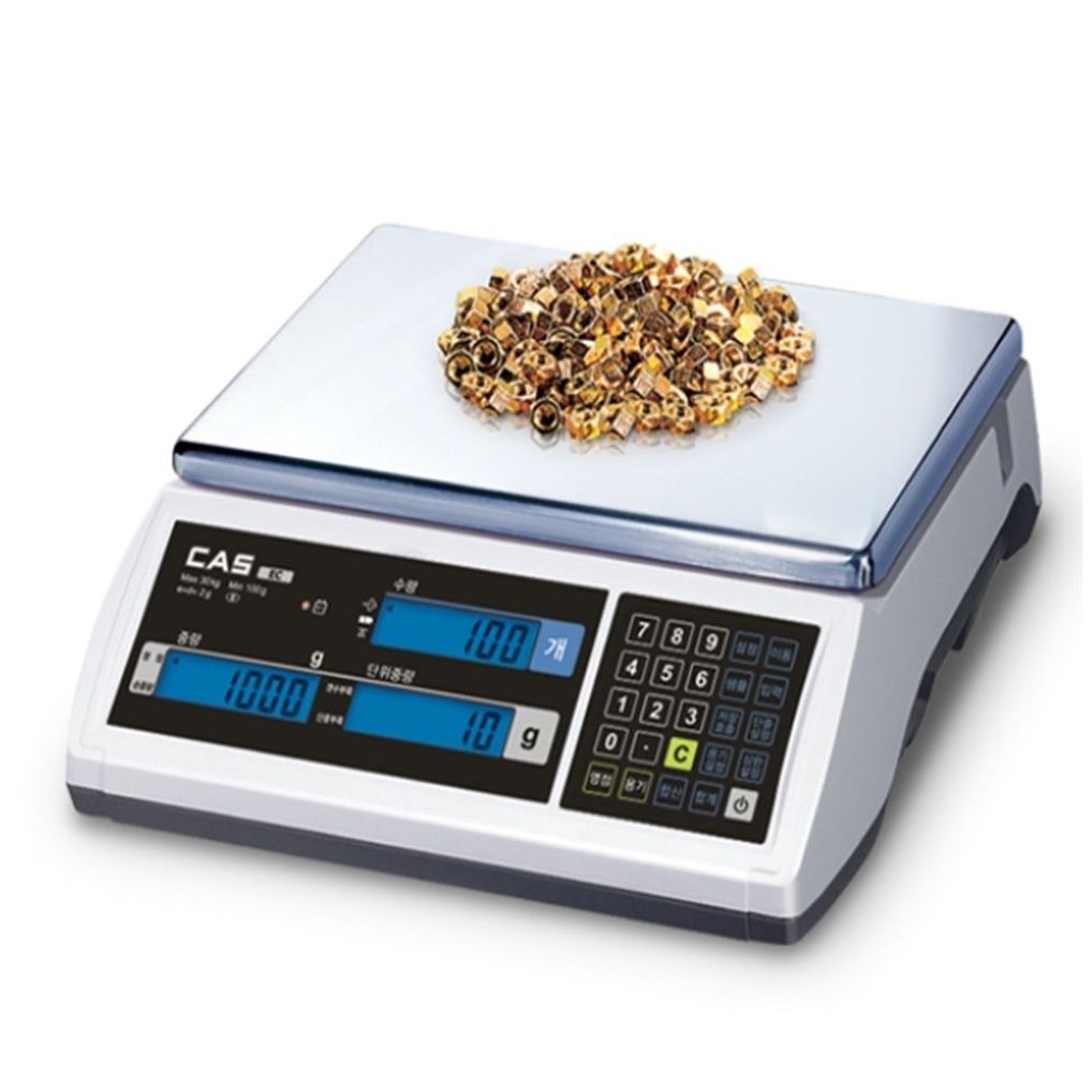 고정밀 계수용 전자저울 15kg(1g)EC 부품공장 산업체