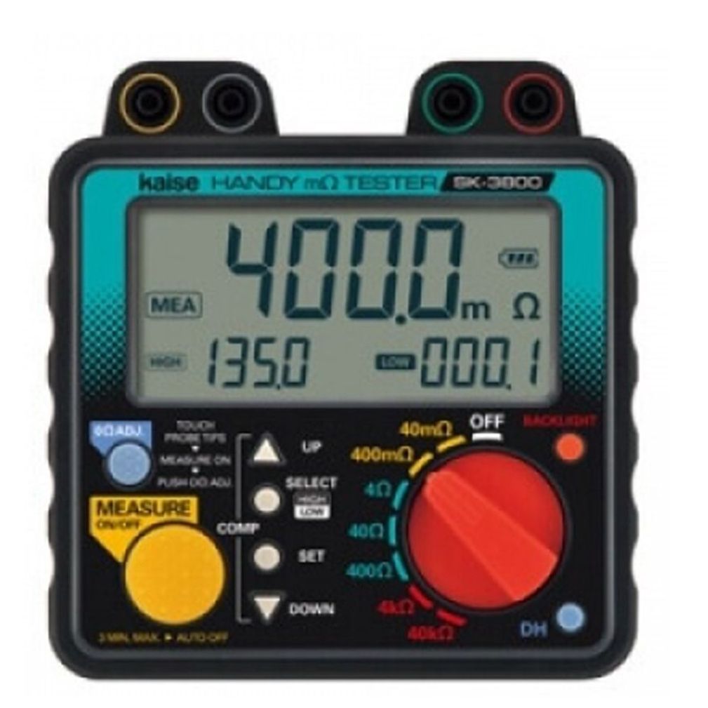 저저항측정기 SK-3800 0.01m옴~40.00k옴 자동차밀리옴