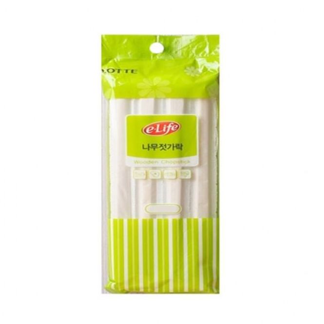 이라이프 나무젓가락 80P 일회용젓가락 위생젓가락