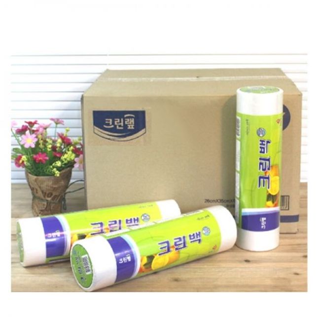 BOX 크린백 롤타입 (25x35cm) 200매 30개입 위생백