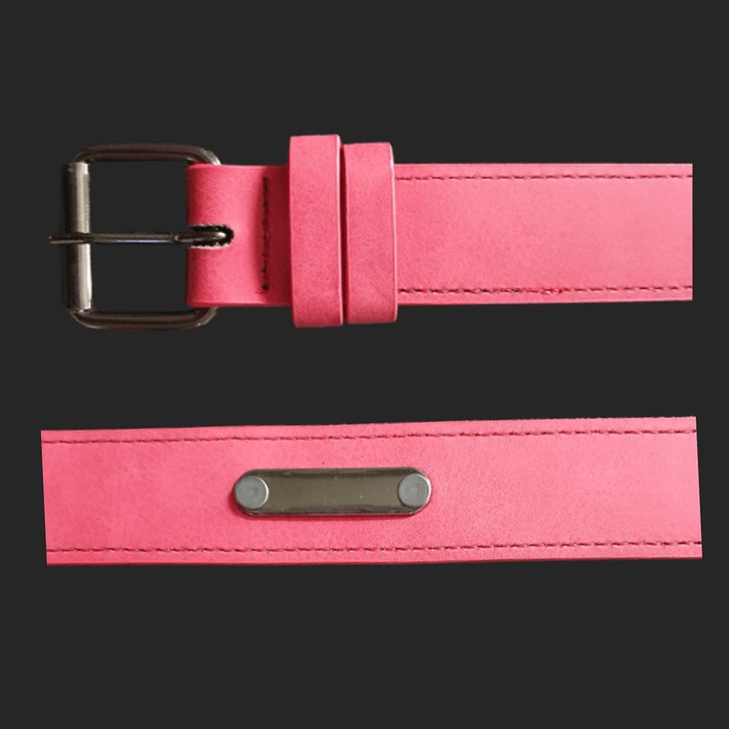 애견 목줄 목걸이 개줄 가죽 개목걸이 57 x 2.5cm