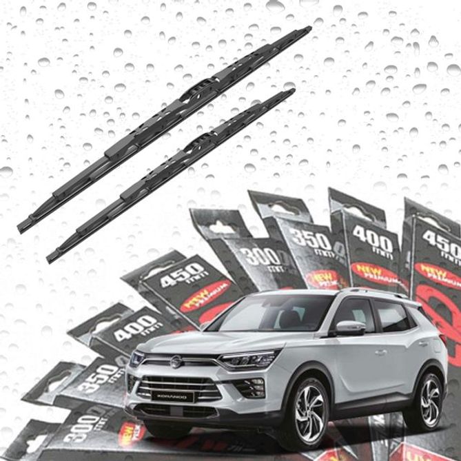 캐프 와이퍼 순정형 뷰티풀코란도 600mm 450mm 1세트