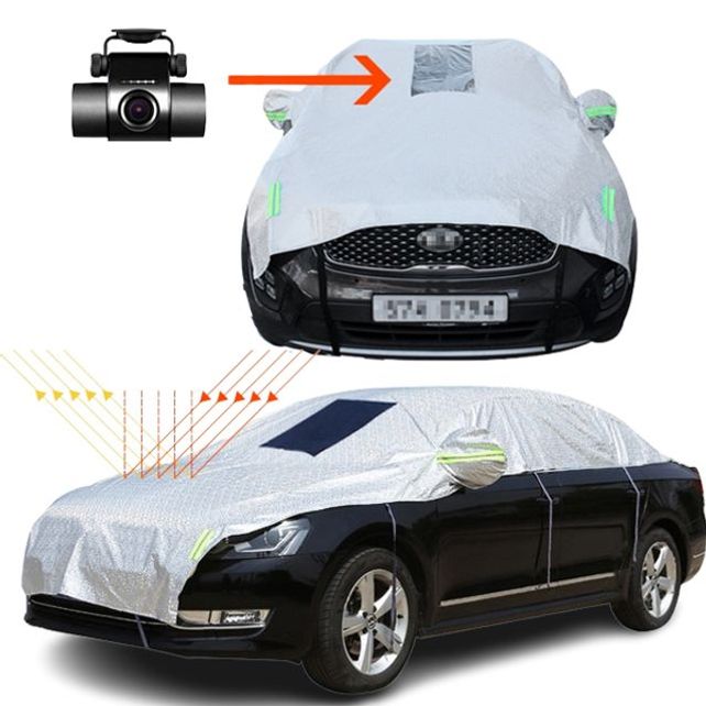 하프 바디커버 SM5노바 2호 실버 자동차커버