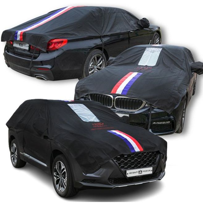 푸조 3008 3호 블랙 자동차커버 하프커버 차량용