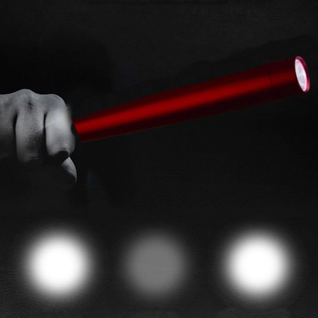 호신 AA사용 CREE T6 LED 360MM 배트 LED랜턴 RED