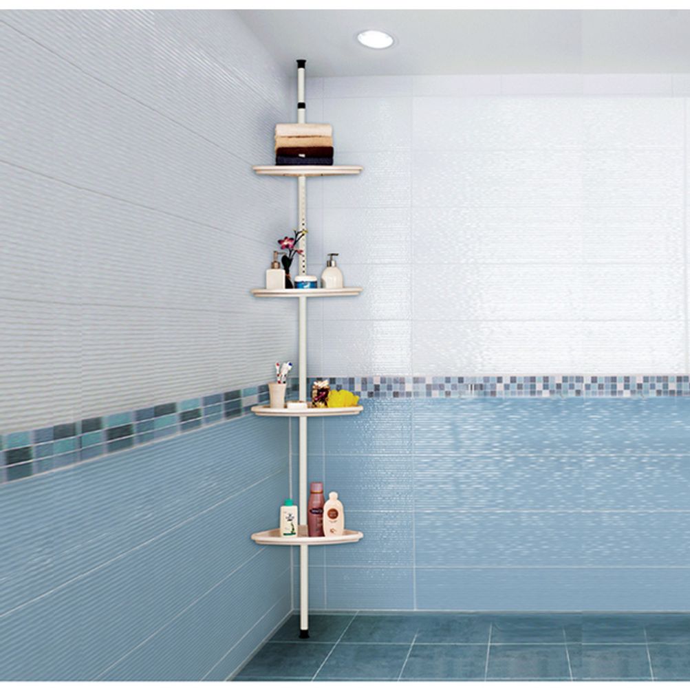 PS로빙 욕실 코너 4단 정리대