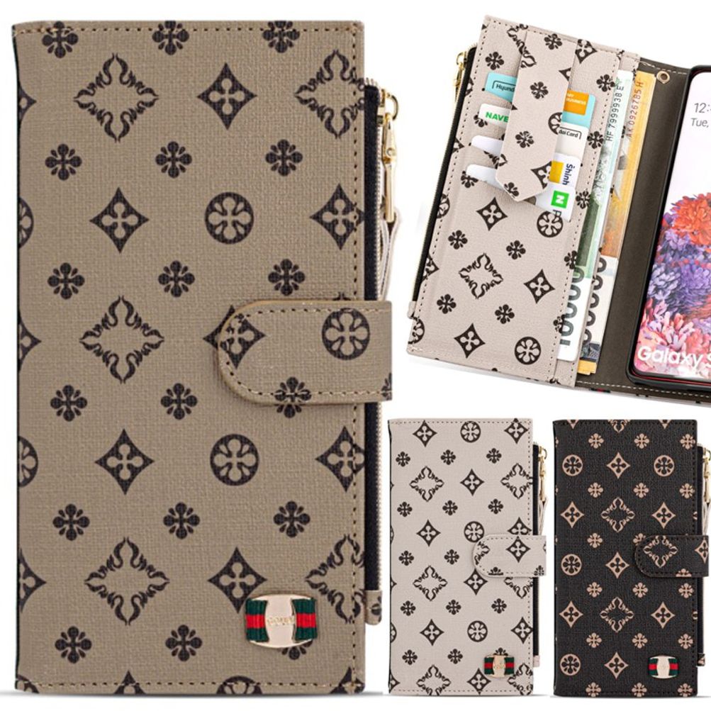 갤럭시S21울트라 엘리트 지갑 지퍼 케이스 G998