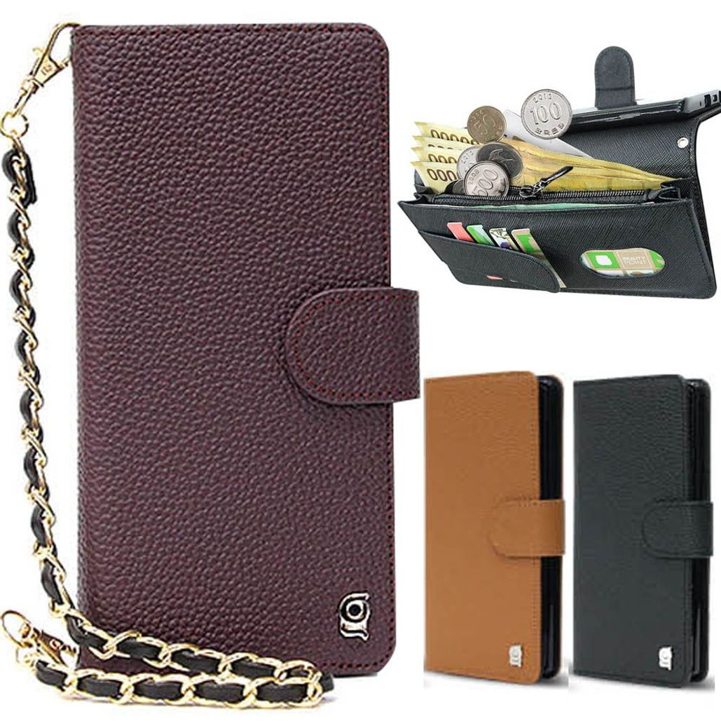 LG X2 2019 가죽 케이스 지퍼지갑 에브레 X220