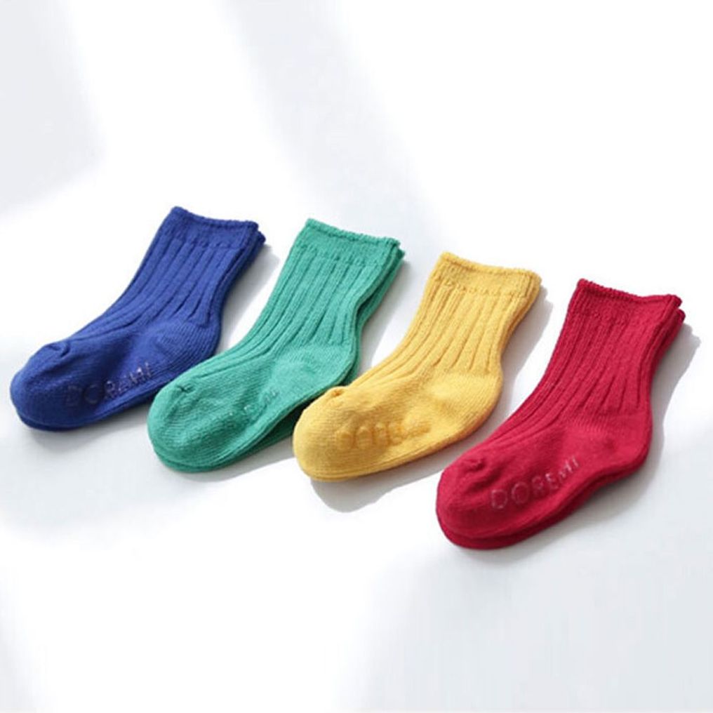 원색 양말 4족 아기양말 봄양말 어린이집 생일 선물
