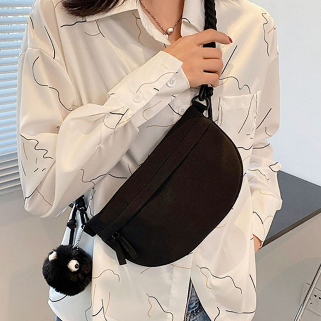 여행보조가방 남자 여성 여행용 미니백 커플 슬링백