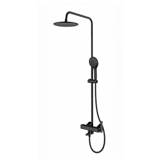 로얄 바스 W SL 레인 샤워 수전 블랙 RBSW30B