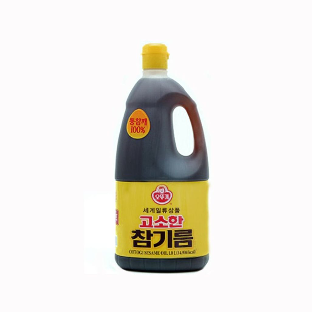 오뚜기 통참깨 고소한 참기름 1.8 리터 6EA 1BOX