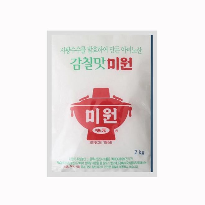 6개 1박스 대상 사탕수수 감칠맛 미원 2키로