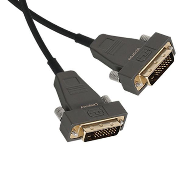 DVI 케이블 4K UHD 광 액티브 영상 출력 케이블 50M