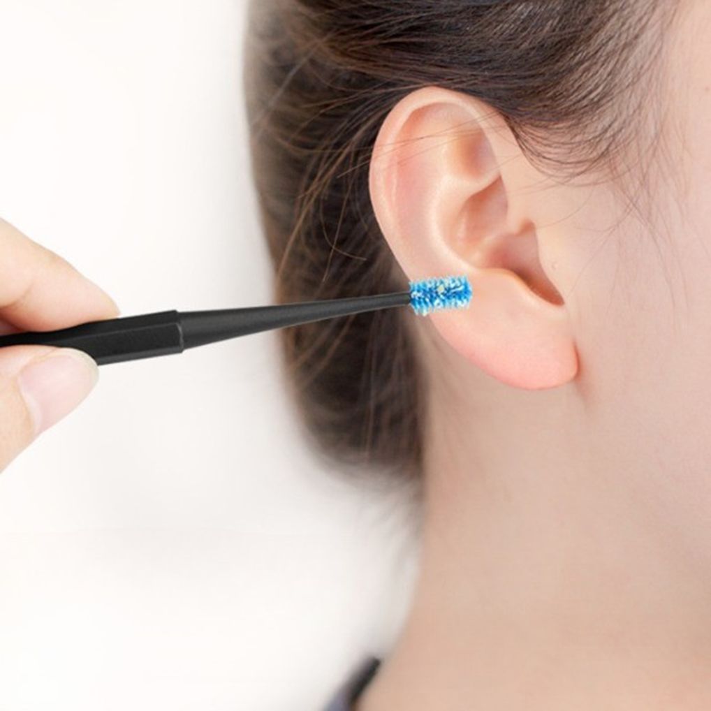 부드러운 실리콘 귀지제거 귀후비개 귀파개 양면사용