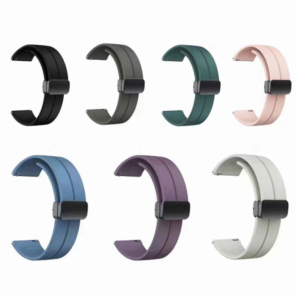 갤럭시워치6클래식 디버클 마그네틱 실리콘밴드 스트랩