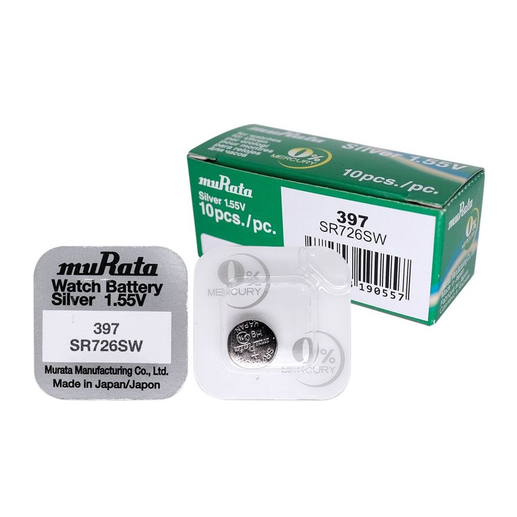 무라타 397(SR726SW)(10알) 시계건전지 1.55V