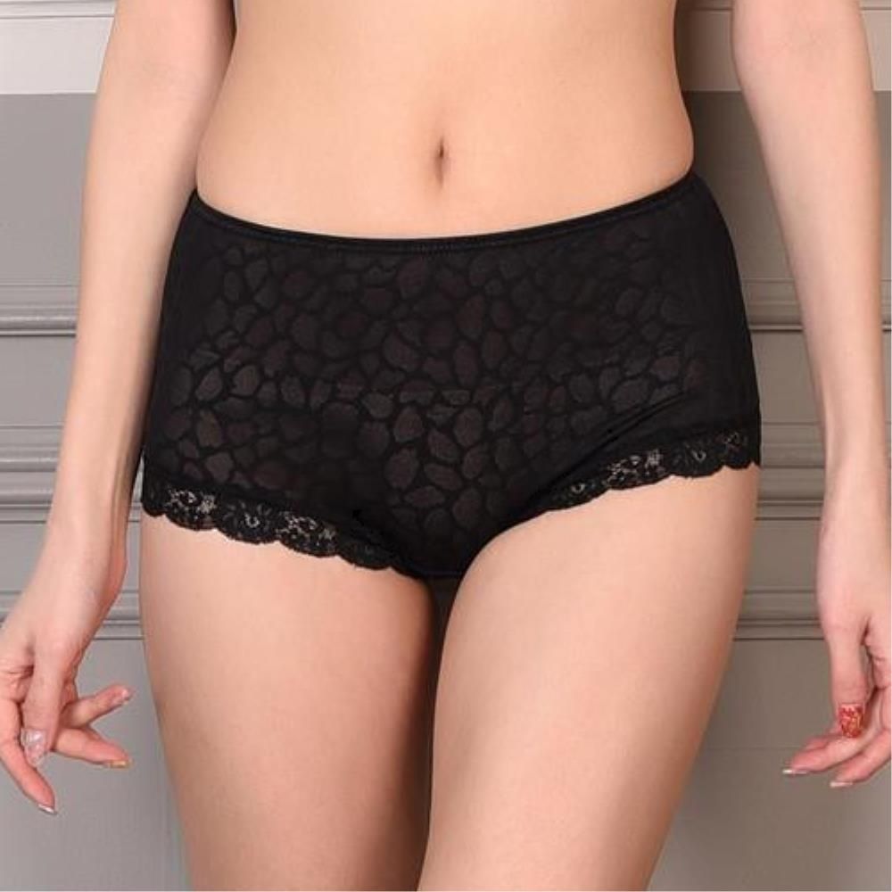 호피무늬 사각같은삼각 홑겹팬티