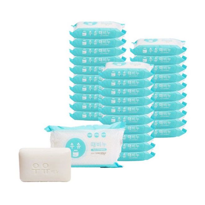 부드러운 천연 우유 때비누x5개 목욕 각질 샤워 비누