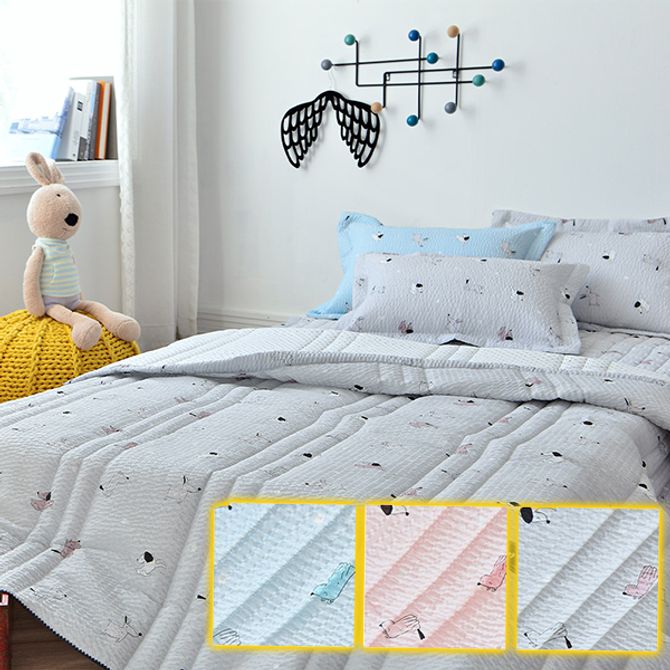 제이리빙 해피 이불패드세트 SS 3컬러