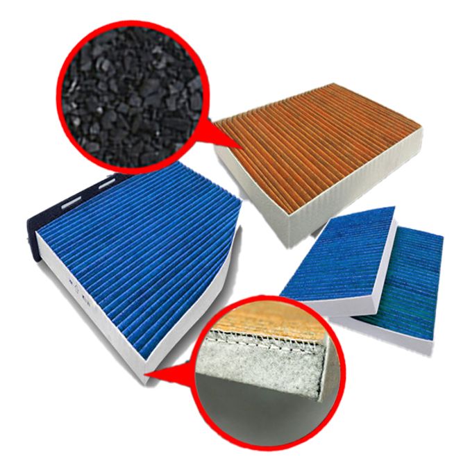 2중 숯 활성탄에어컨필터 X253 외기필터 연식