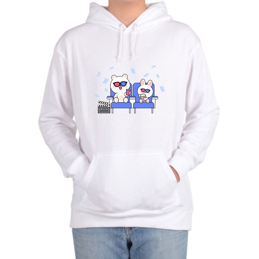 후드티 남여공용 곰돌이 토끼 캐릭터 귀여운 친구 bear 디자인선택