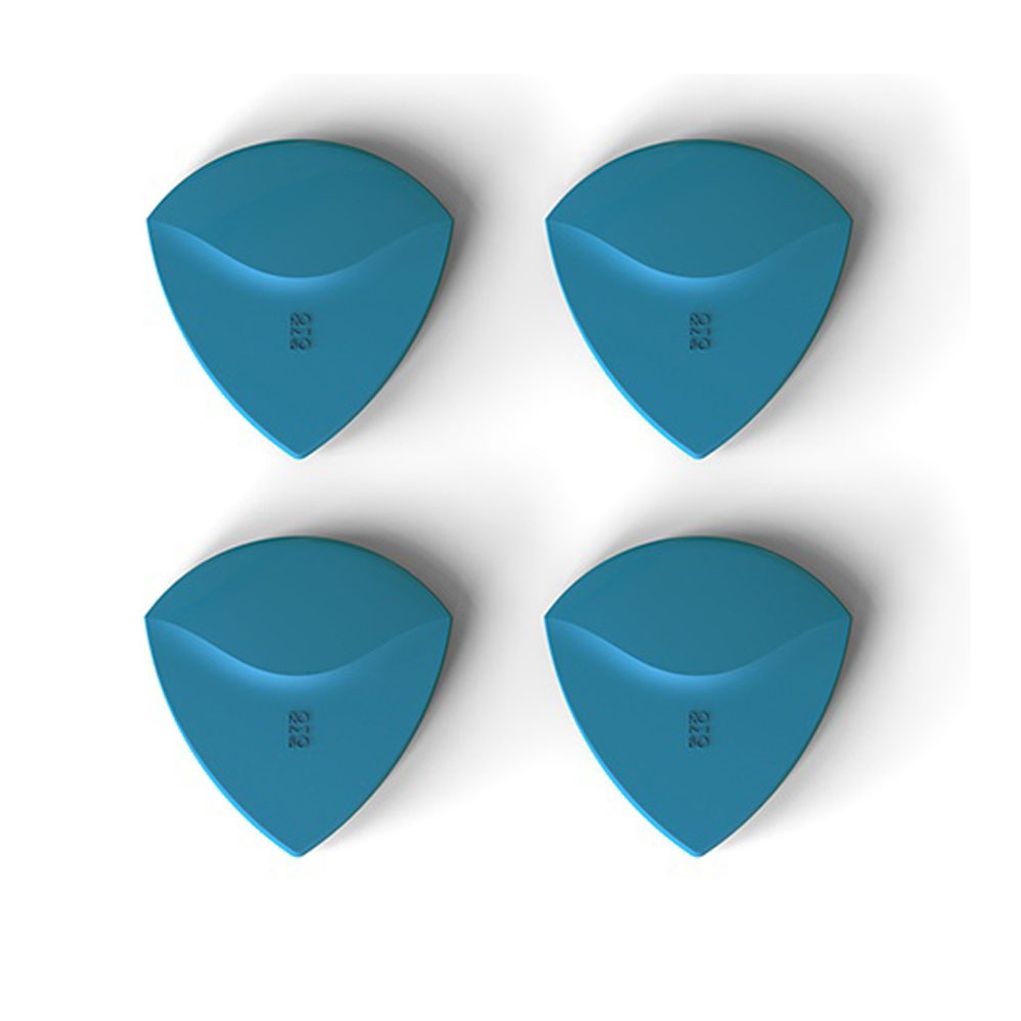 WaterBlue (4개) 기타피크 1.4mm Iat252 악기피크