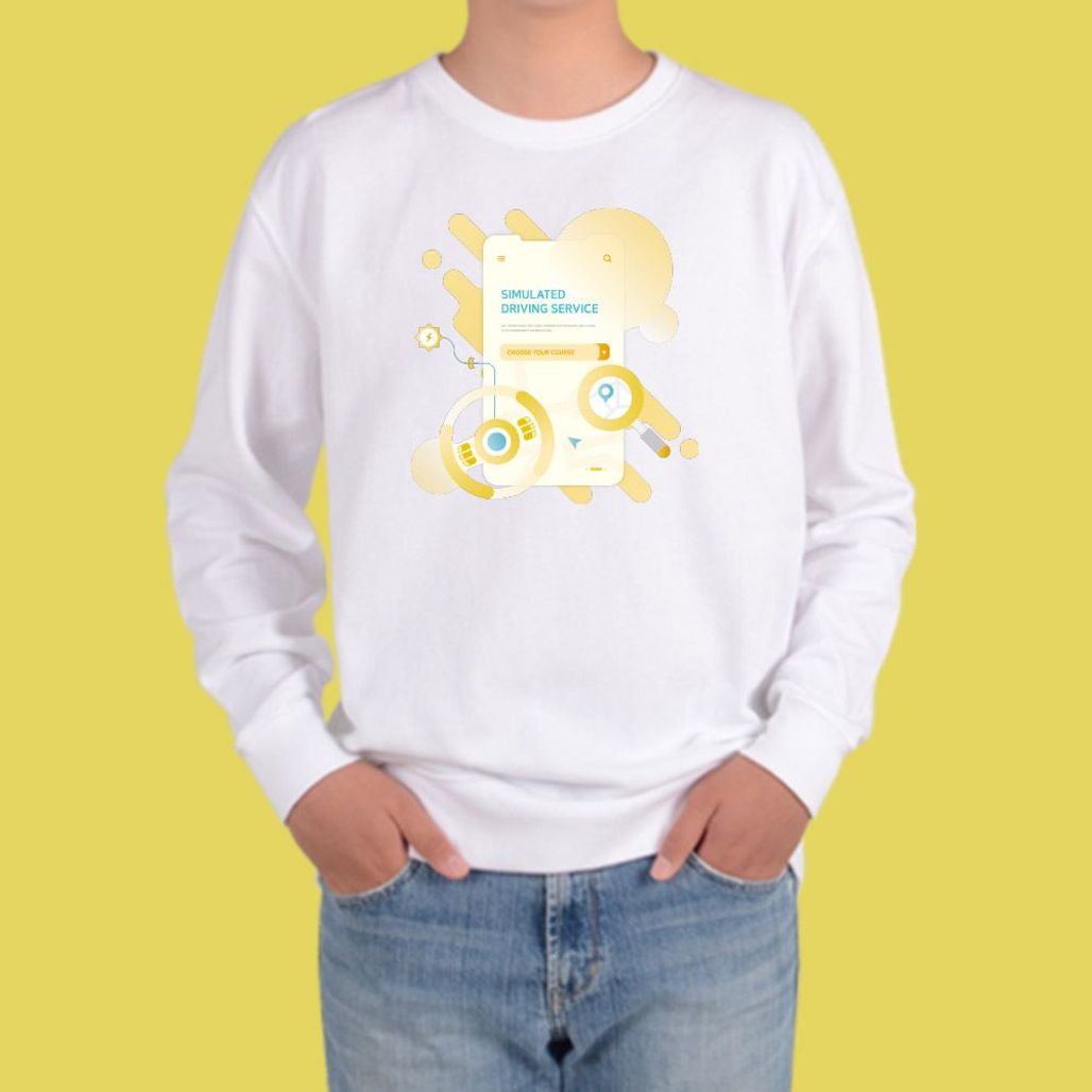 맨투맨 남여공용 스마트시티 전기차 충전시스템 스마트케어 그림선택