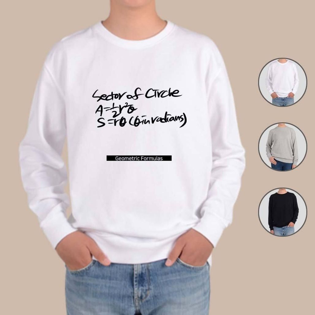 맨투맨 남여공용 math 기하공식 수학동아리 수학공식 경시대회 그림 QG