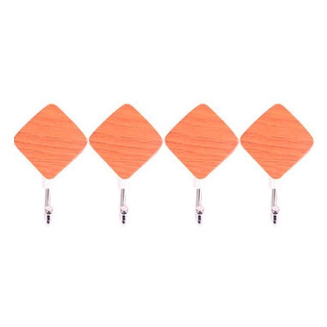 소품걸이 우드 마름모 행거 4P