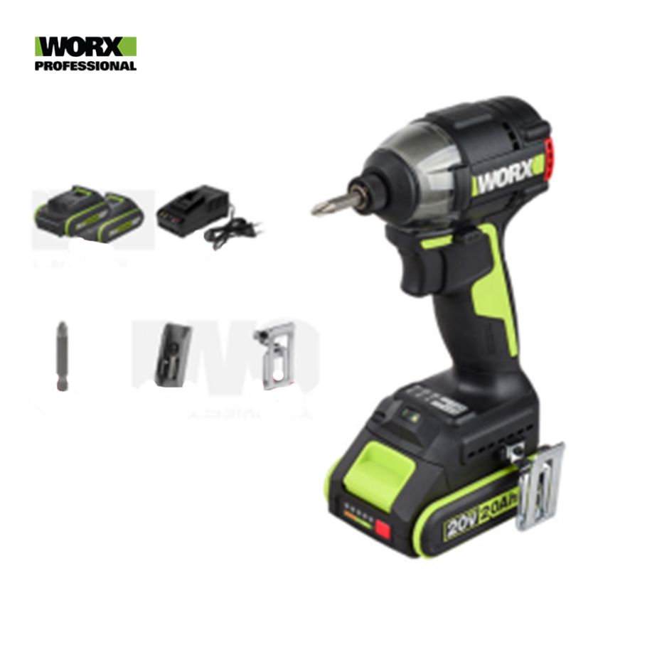 WORX 20V 전동 1.2kg 임팩드라이버 WU292DS 풀세트