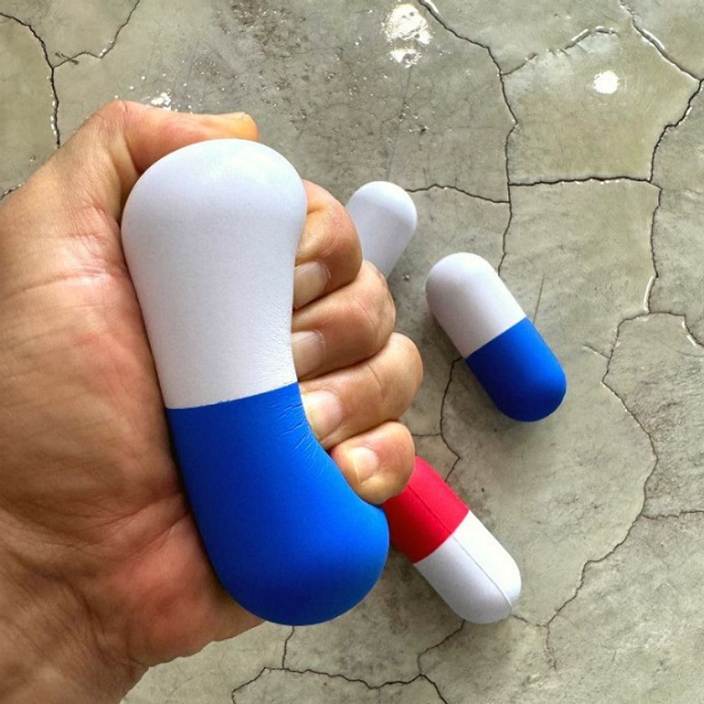 알약 약력기 휴대용 헬스소품 직장인 사무실 운동